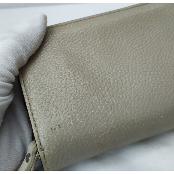 Kate Spade New York Gray Leather Credit Card ID Window Bifold Wallet - Picture 9 of 15